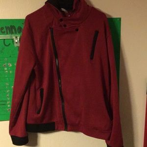 Sweater zip up hoodie.